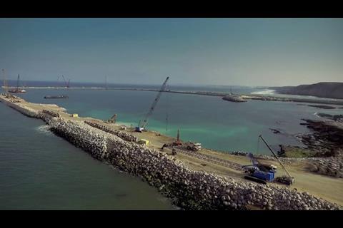 Ports are 'energetic' sites making it challenging to build breakwaters